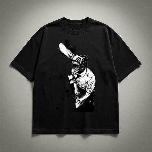 Denji V3 Oversized T-shirt | Chainsaw Man