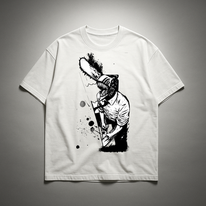 Denji V3 Oversized T-shirt | Chainsaw Man