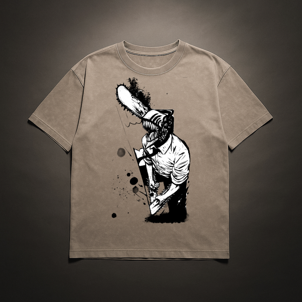 Denji V3 Washed Tee | Chainsaw Man