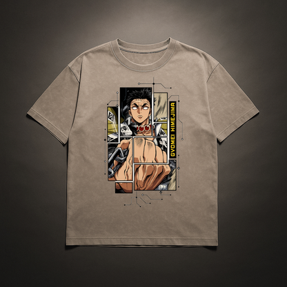 Gyomei Digital Frame Washed Tee | Demon Slayer