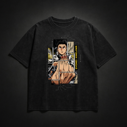 Gyomei Digital Frame Washed Tee | Demon Slayer