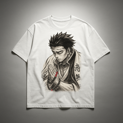Gyomei Vintage V1 Oversized T-shirt | Demon Slayer
