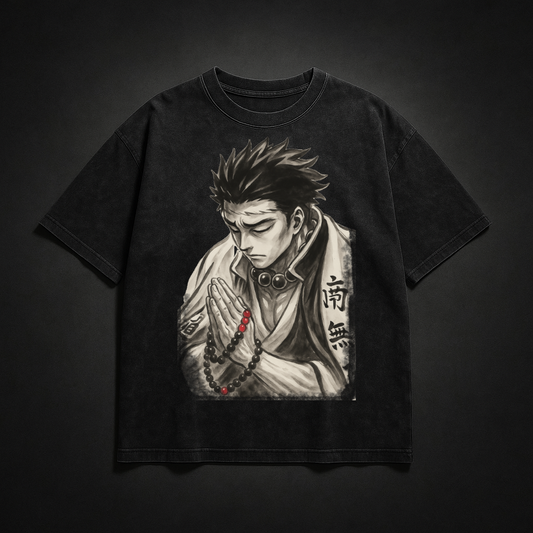 Gyomei Vintage V1 Washed Tee | Demon Slayer