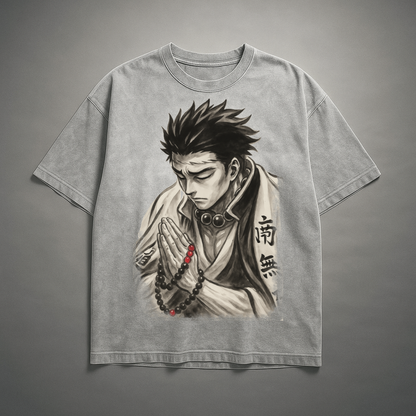 Gyomei Vintage V1 Washed Tee | Demon Slayer
