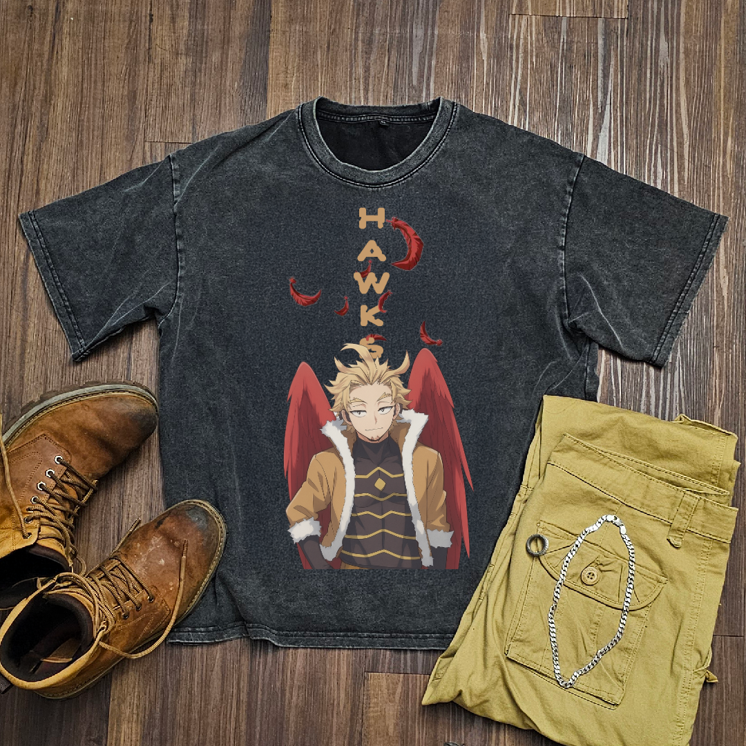 Hawks V2 Washed Tee | MHA