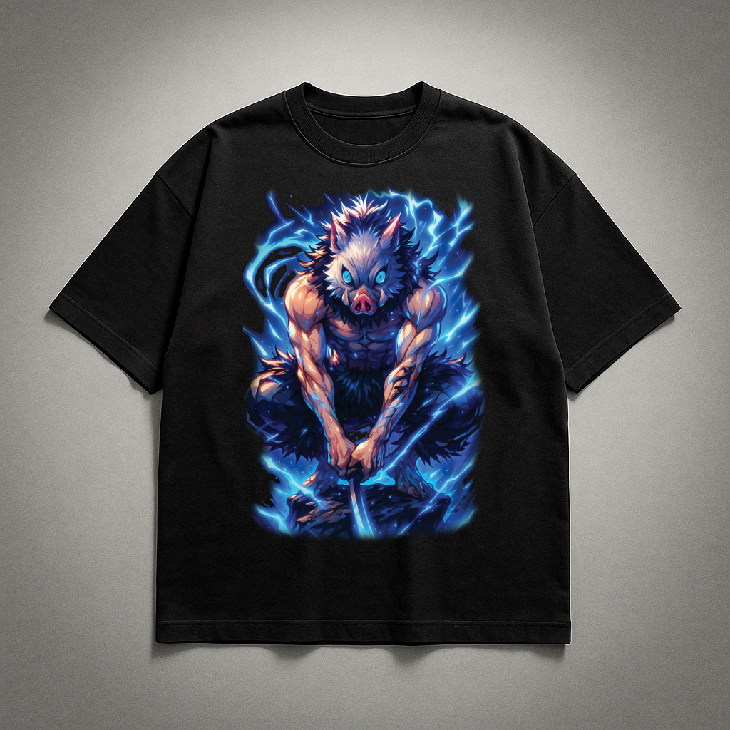 Inosuke Beast Breathing V1 Oversized T-shirt | Demon Slayer