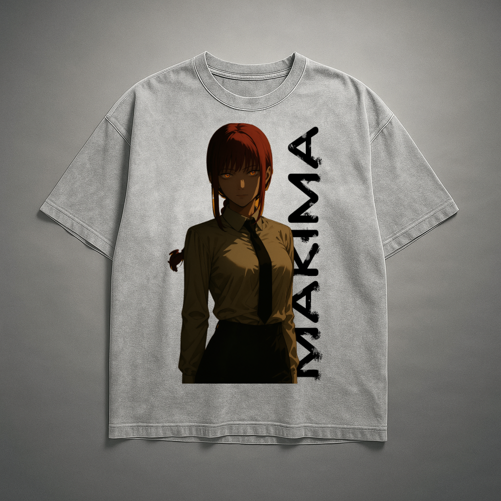 Makima V2 Washed Tee | Chainsaw Man