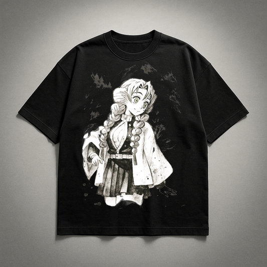 Mitsuri Vintage V1 Oversized T-shirt | Demon Slayer
