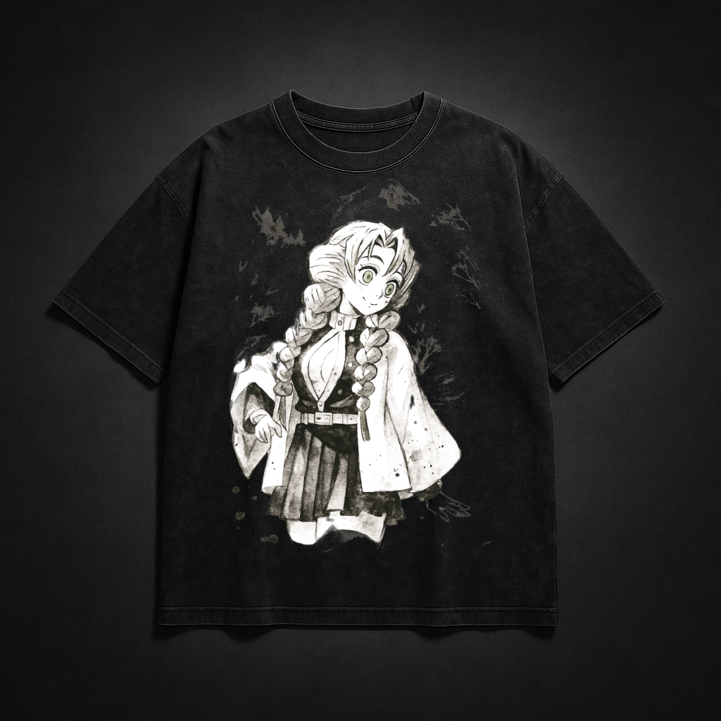 Mitsuri Vintage V1 Washed Tee | Demon Slayer