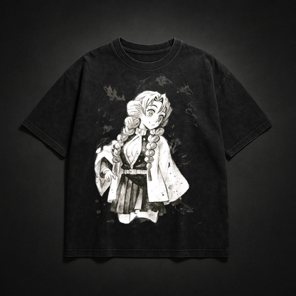 Mitsuri Vintage V1 Washed Tee | Demon Slayer