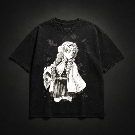 Mitsuri Vintage V1 Washed Tee | Demon Slayer