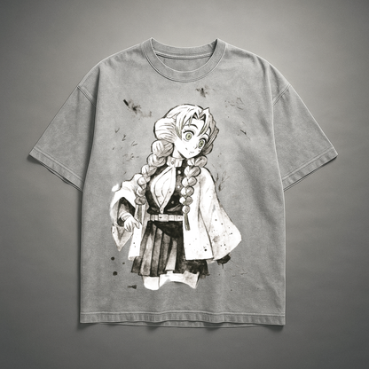 Mitsuri Vintage V1 Washed Tee | Demon Slayer