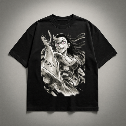 Nezuko Vintage V1 Oversized T-shirt | Demon Slayer