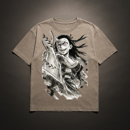 Nezuko Vintage V1 Washed Tee | Demon Slayer