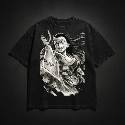 Nezuko Vintage V1 Washed Tee | Demon Slayer