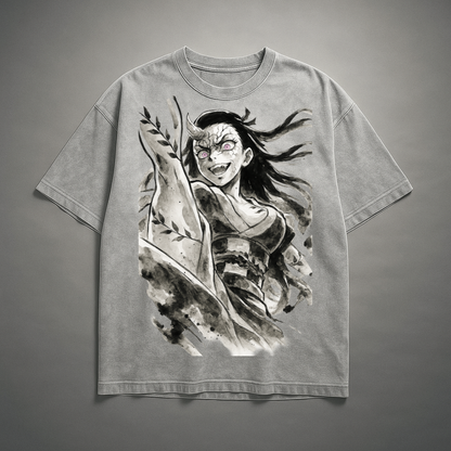 Nezuko Vintage V1 Washed Tee | Demon Slayer