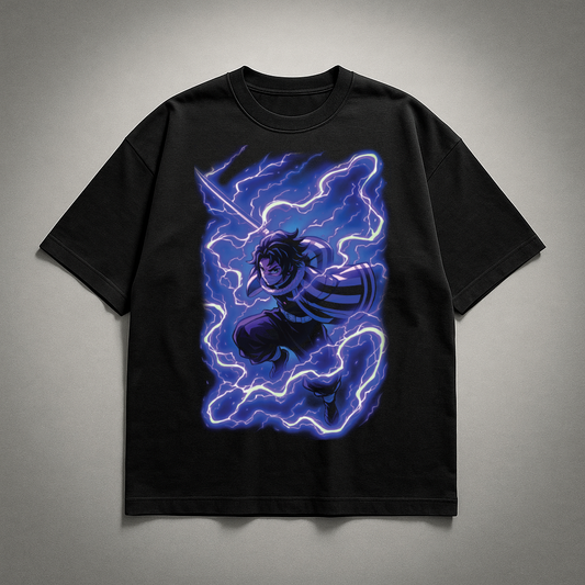 Obanai Serpent Breathing V1 Oversized T-shirt | Demon Slayer