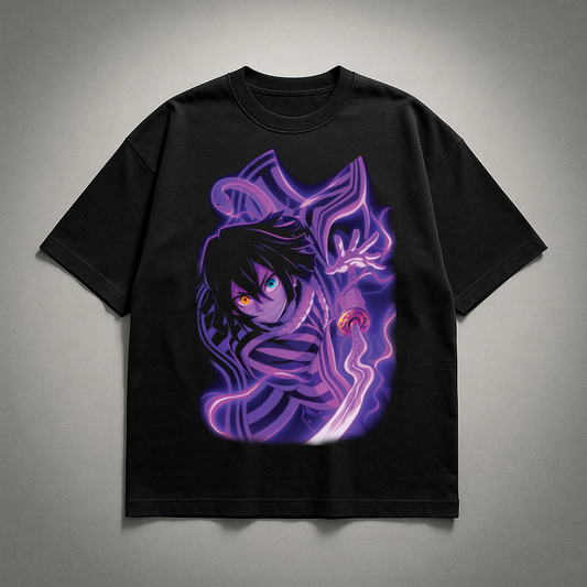 Obanai Serpent Breathing V2 Oversized T-shirt | Demon Slayer