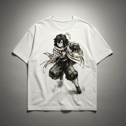 Obanai Vintage V1 Oversized T-shirt | Demon Slayer