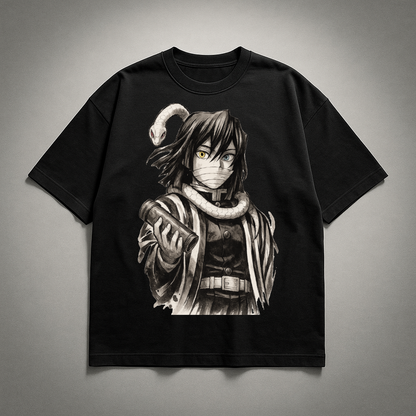 Obanai Vintage V2 Oversized T-shirt | Demon Slayer