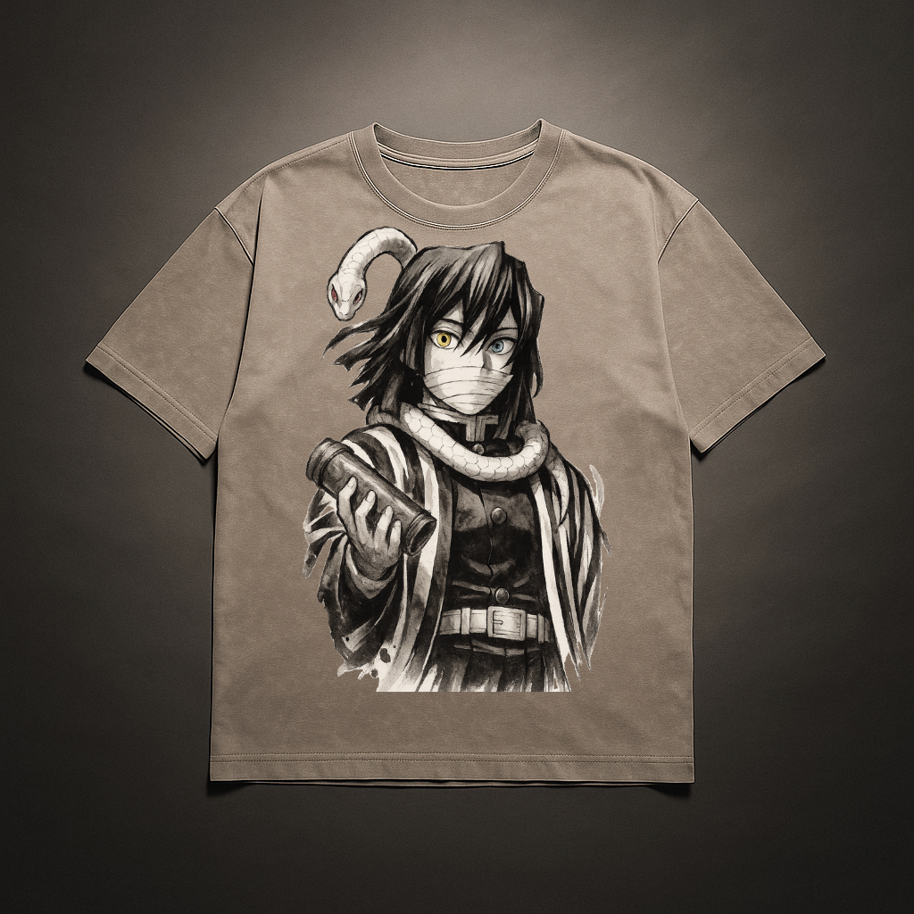 Obanai Vintage V2 Washed Tee | Demon Slayer