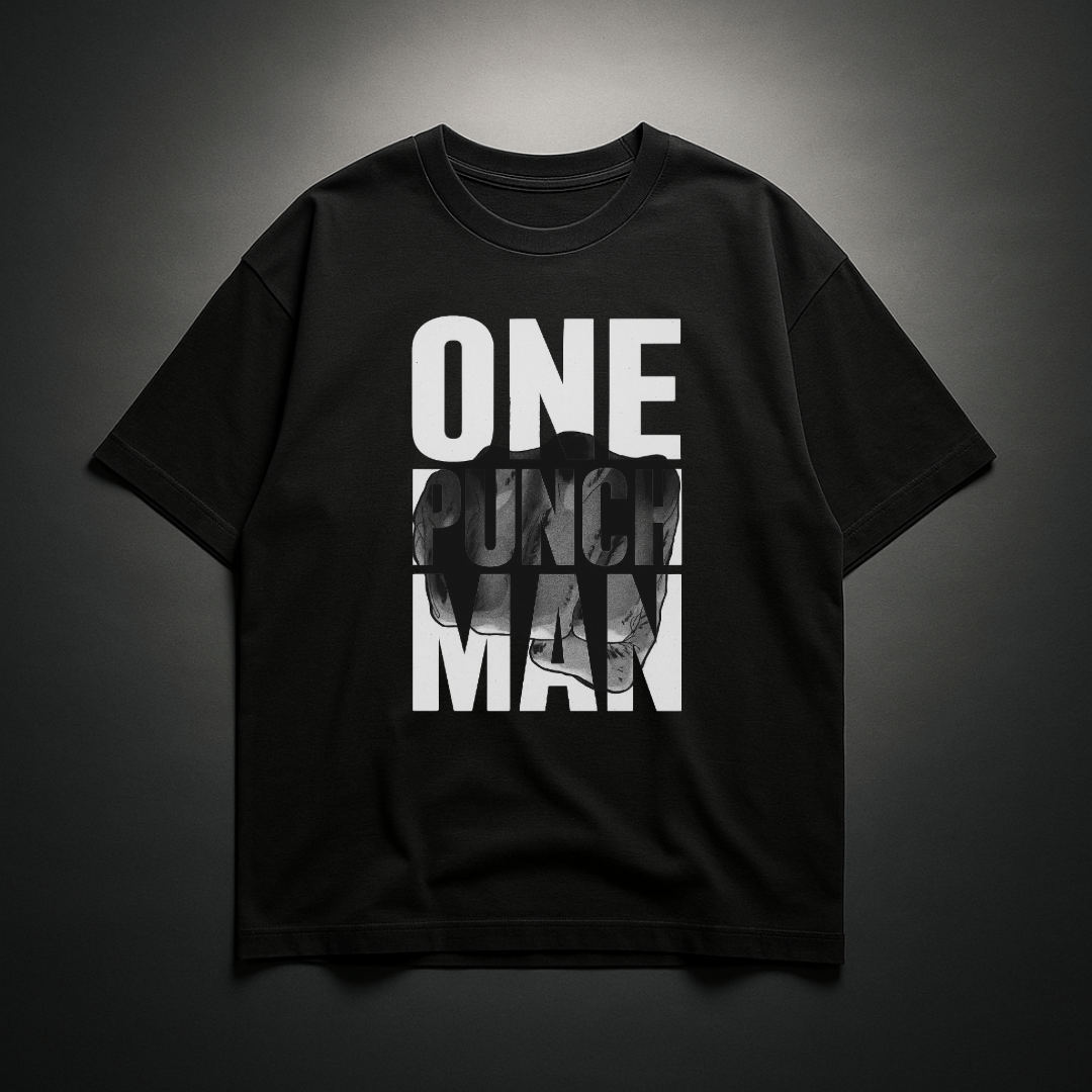 One Punch Man Oversized Tee