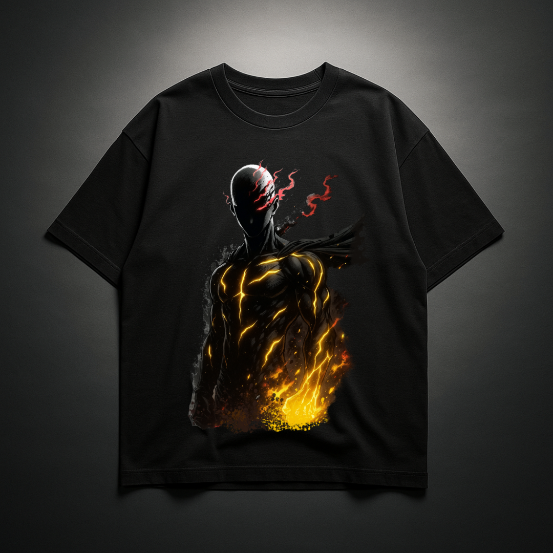 Saitama V2 Oversized Tee | One Punch Man