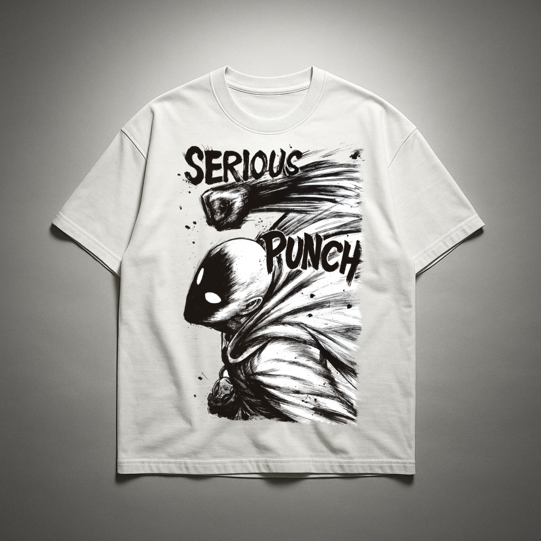 Saitama V3 Oversized Tee | One Punch Man