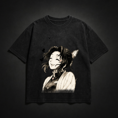 Shinobu Vintage V1 Washed Tee | Demon Slayer