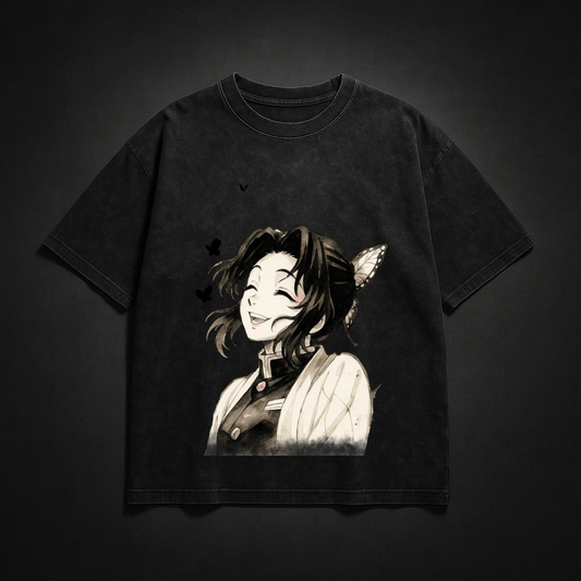 Shinobu Vintage V1 Washed Tee | Demon Slayer