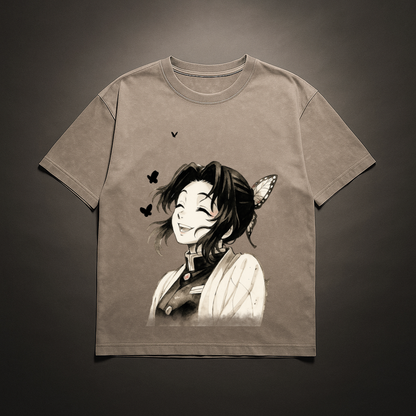 Shinobu Vintage V1 Washed Tee | Demon Slayer