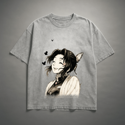 Shinobu Vintage V1 Washed Tee | Demon Slayer