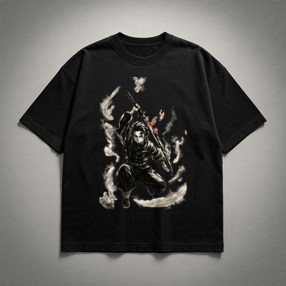 Tanjiro Vintage V3 Oversized T-shirt | Demon Slayer