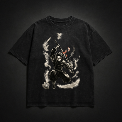 Tanjiro Vintage V3 Washed Tee | Demon Slayer