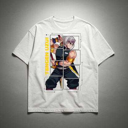Uzui Digital Frame Oversized T-shirt | Demon Slayer