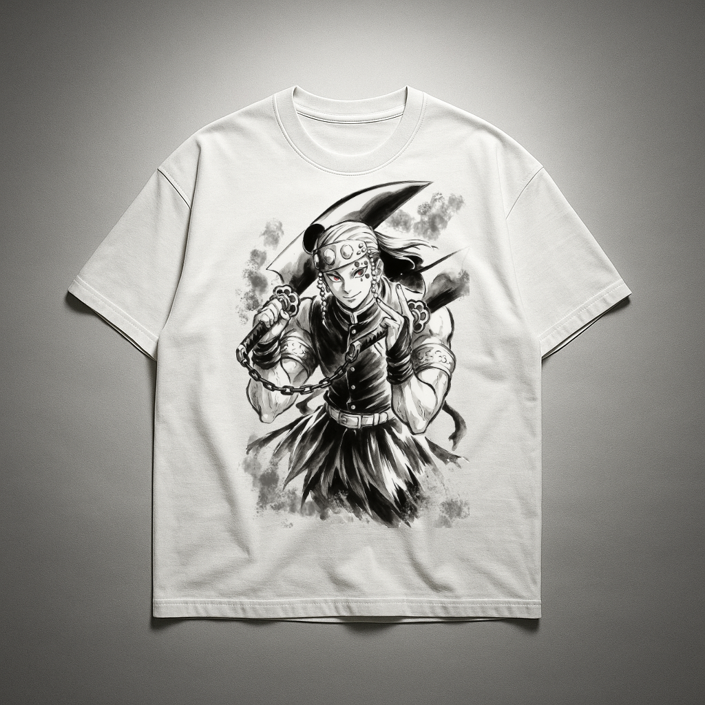 Uzui Vintage V1 Oversized T-shirt | Demon Slayer