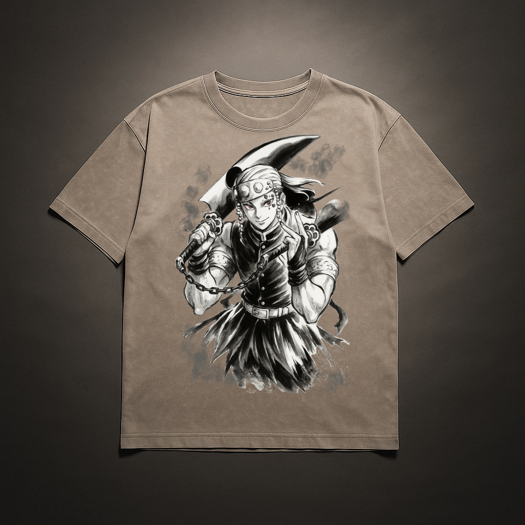 Uzui Vintage V1 Washed Tee | Demon Slayer
