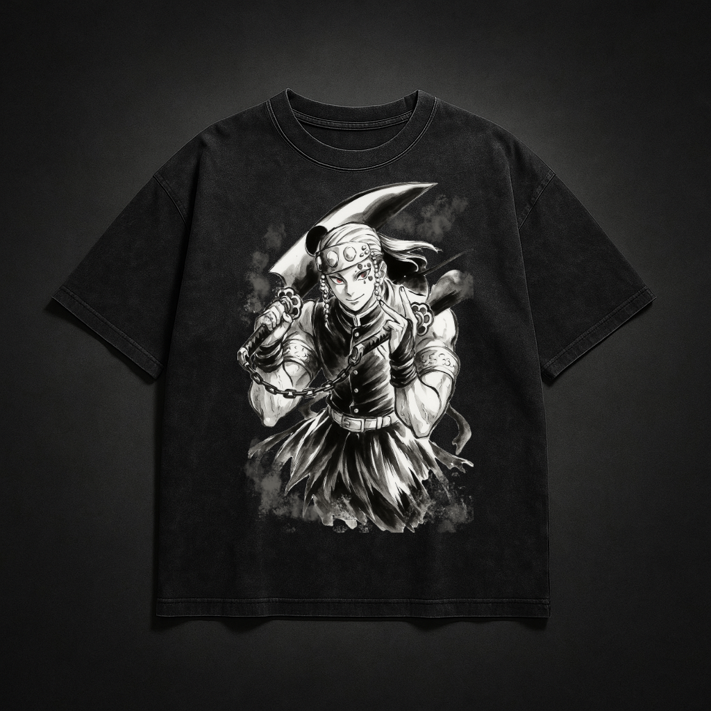 Uzui Vintage V1 Washed Tee | Demon Slayer