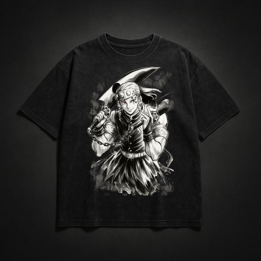 Uzui Vintage V1 Washed Tee | Demon Slayer