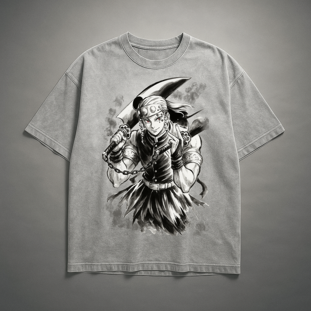 Uzui Vintage V1 Washed Tee | Demon Slayer