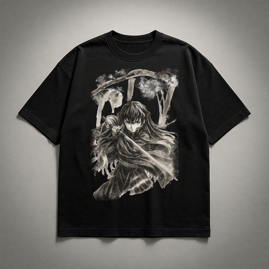 Uzui Vintage V2 Oversized T-shirt | Demon Slayer