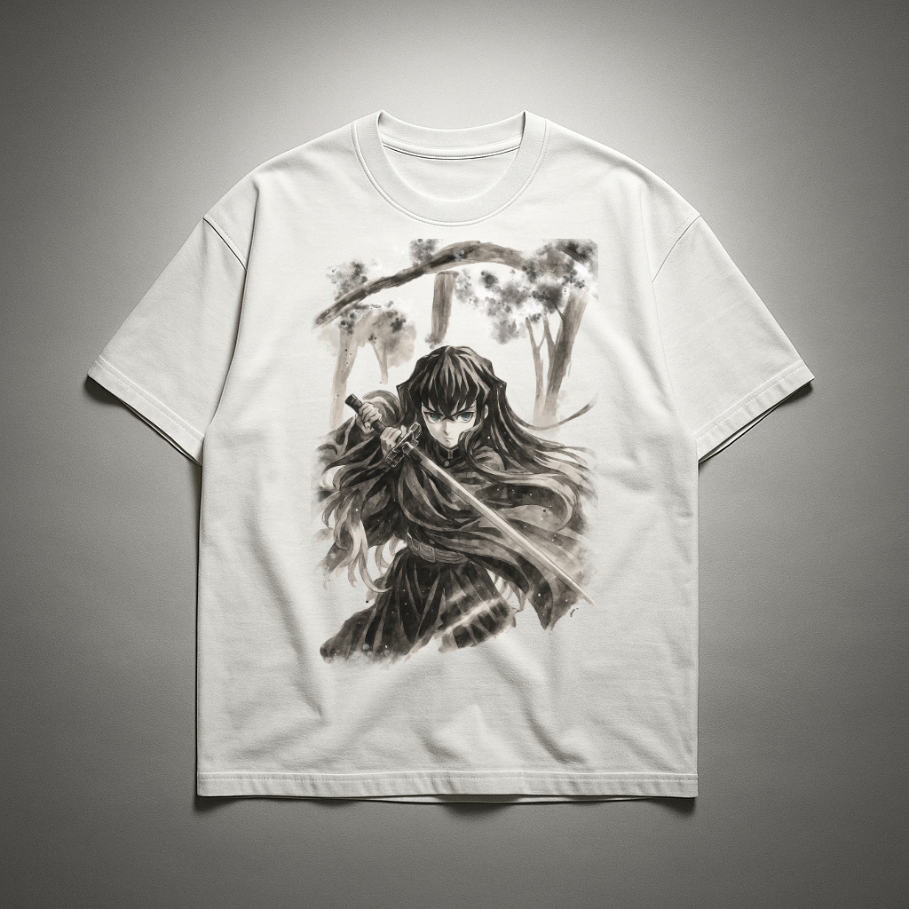 Uzui Vintage V2 Oversized T-shirt | Demon Slayer