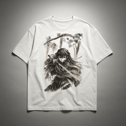 Uzui Vintage V2 Oversized T-shirt | Demon Slayer