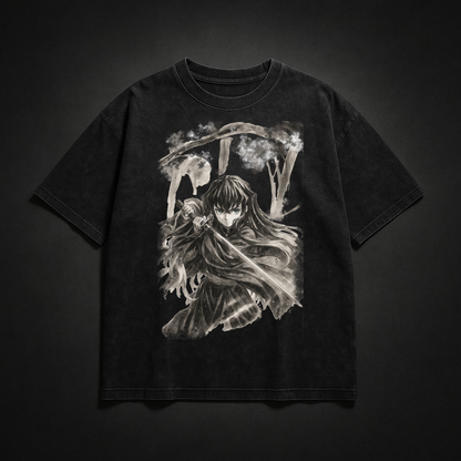 Uzui Vintage V2 Washed Tee | Demon Slayer
