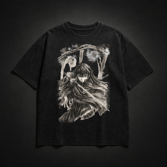 Uzui Vintage V2 Washed Tee | Demon Slayer
