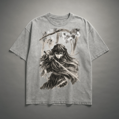 Uzui Vintage V2 Washed Tee | Demon Slayer