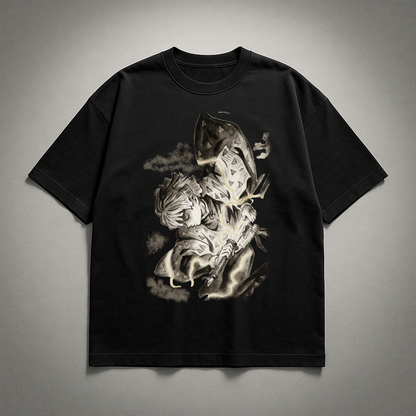 Zenitsu Vintage V1 Oversized T-shirt | Demon Slayer
