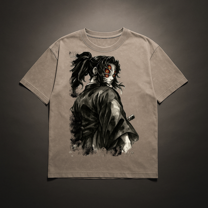 kokushibo Vintage V1 Washed Tee | Demon Slayer
